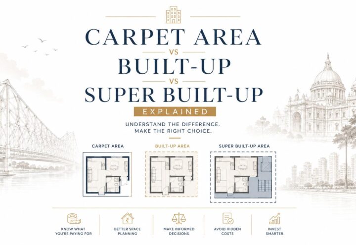 Carpet Area vs Built-Up vs Super Built-Up