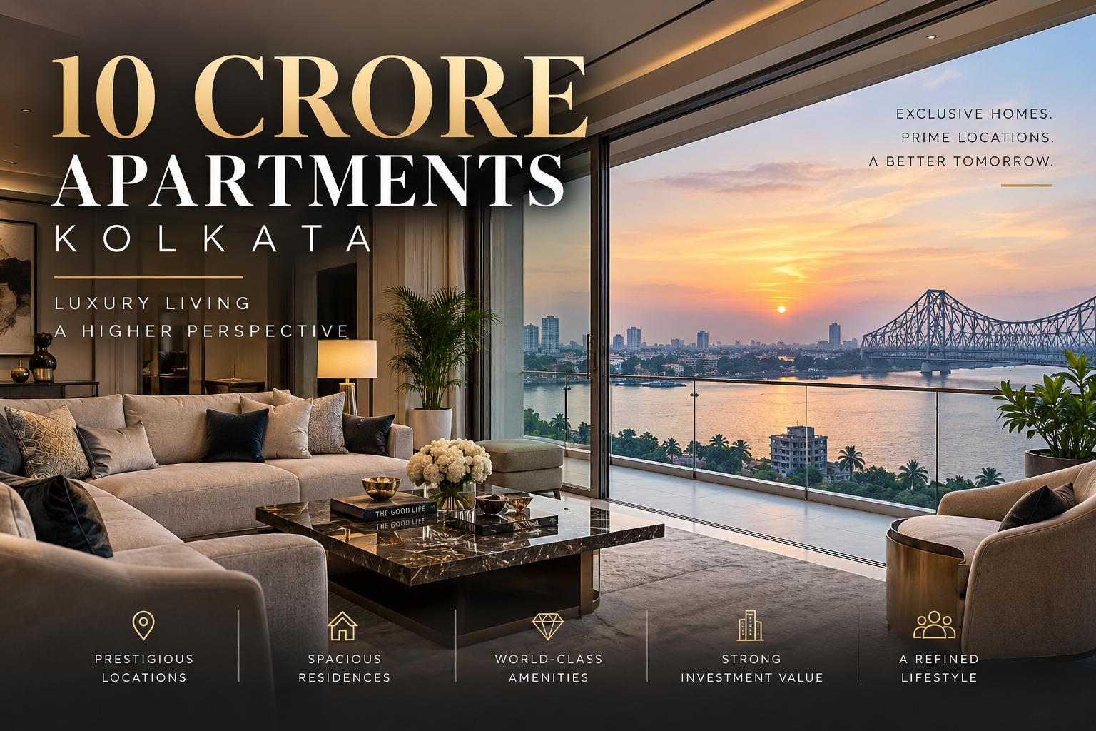 10 crore apartments Kolkata
